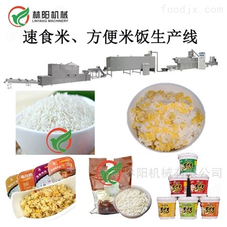 LY65 LY70速食米生产线