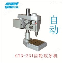 中国台湾GT1-203齿轮式五金攻丝机攻牙机设备