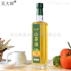吴大厨山茶油500ml野生茶籽油食用油月子油